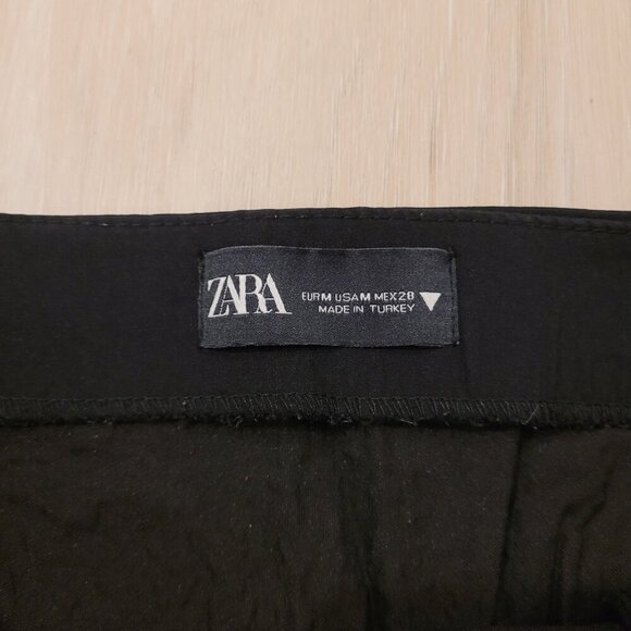 ZARA | Ruched Shell Button Skirt | Sz. M - Picture 6 of 8